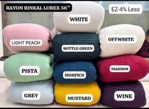 17kg Rayon Wrinkle Jari 58 Peak 58 Width