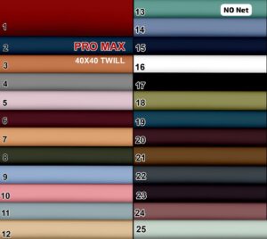 Pro Max 40*40 Twill