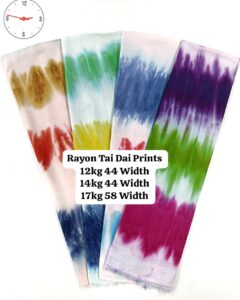 Rayon Tai Dai Prints Export Quality