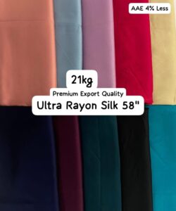 Rayon Gazi Silk 21kg 58 Width