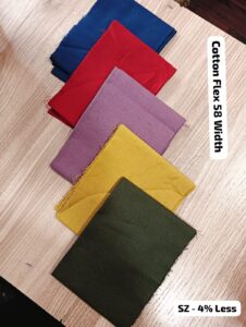 Cotton Flex Dyed 58 Width
