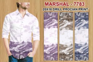 Marshal 20*16 Drill Procian Prints Fabrics