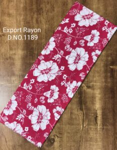Export Premium 17kg Rayon Bloch Prints